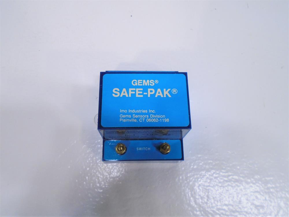 Gems Sensors Safe-Pak, ST-25872, 120 VAC, 60 Hz, 6 Amp